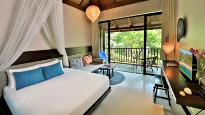 Deluxe tweepersoonskamer met kingsize bed — Buri Rasa Village Phangan