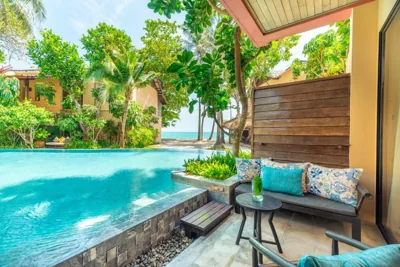 Deluxe met directe toegang tot het zwembad — Buri Rasa Village Phangan